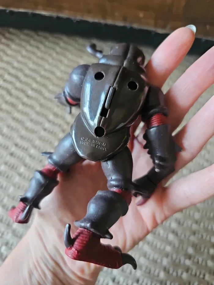 Figurine scarabée eventreur power rangers vintage - photo numéro 6