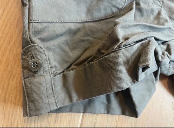 NEUF Combishort kaki - Vertbaudet - 12 mois - photo numéro 4
