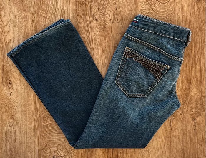 Jean/pantalon bootcut/flare bleu Diesel Ryoth pour femme, taille W 30 L 32 (40 taille française) - photo numéro 2