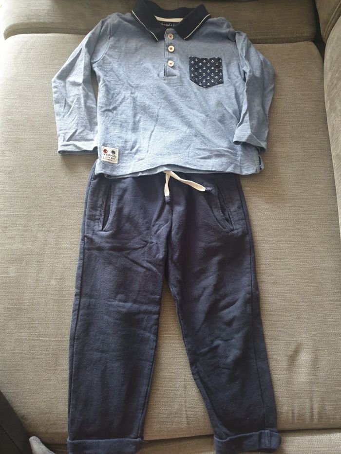 Lot 1 garcon 3 ans hiver 10 pièces chemises, t-shirts, gilet, veste - photo numéro 2