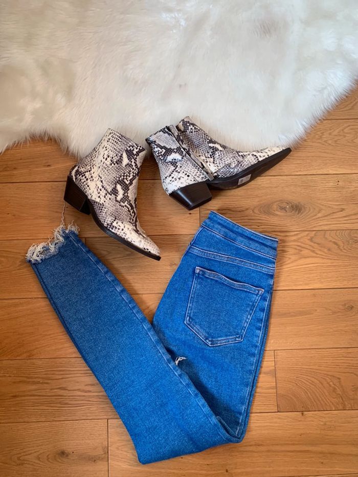 Jeans 👖 ultra stretch Taille haute - photo numéro 6