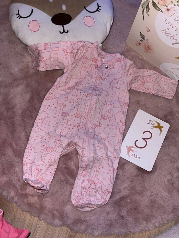 Lot de 4 pyjama léger 3 mois - photo numéro 5