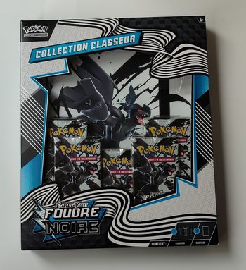 Coffret pokémon classeur ev10.5 foudre noir