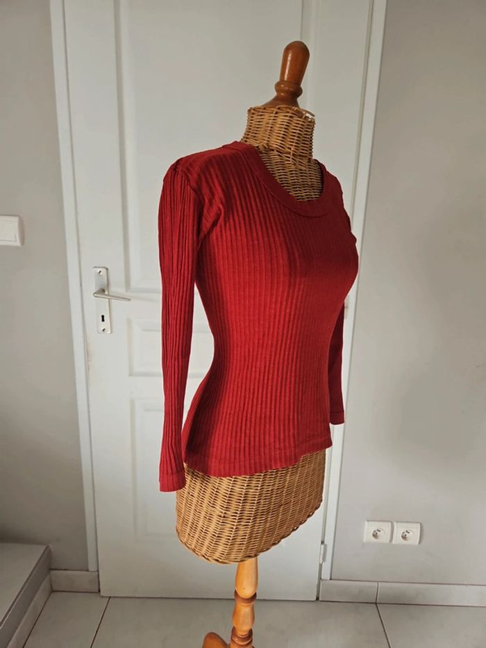 T-shirt ml femme taille M u46 - photo numéro 5