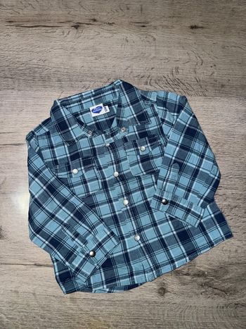 Chemise mots d'enfants 12 mois neuve