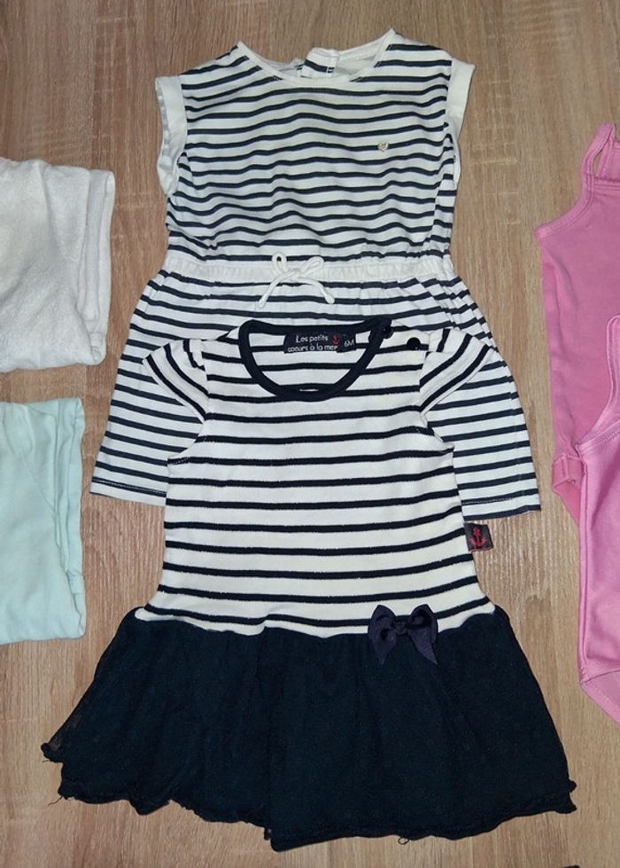 Lots de vêtements bébé fille taille 6/9 mois - photo numéro 3