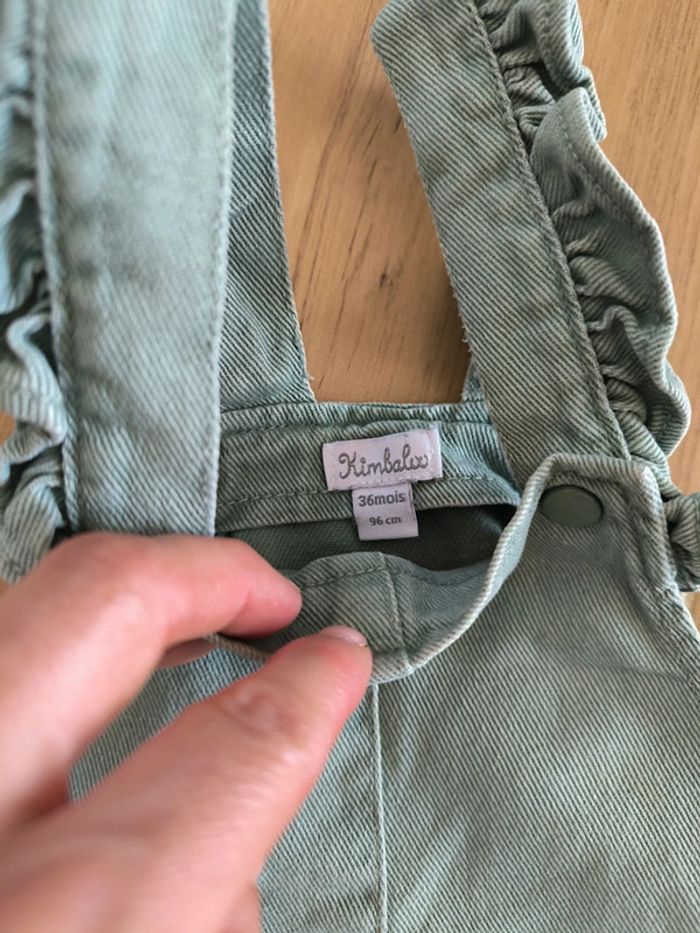 Robe salopette en jean creeks - photo numéro 3