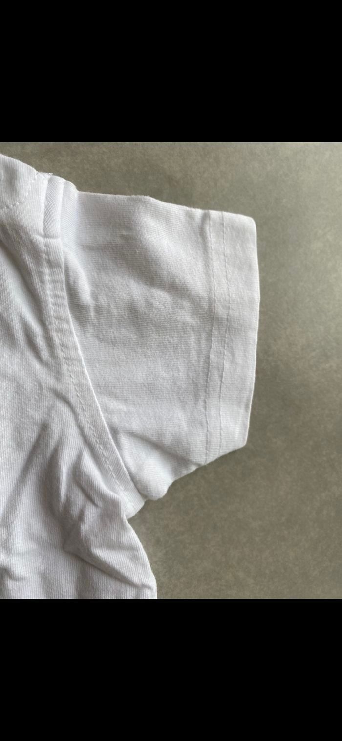 Tee shirt manches courtes Maman Papa 6 mois - photo numéro 8