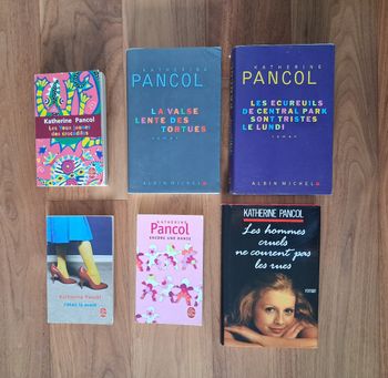 6 romans de Katherine Pancol 