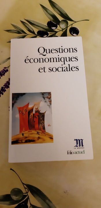 Livre Question économiques et sociales