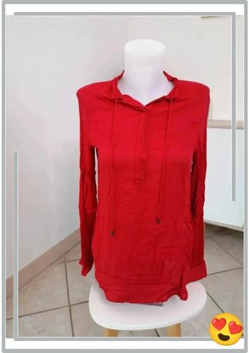 Blouse rouge Promod M 38