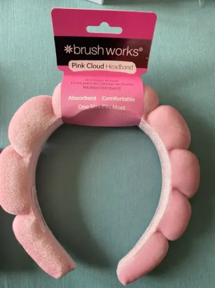 Brushworks bandeau pince brosse houppettes - photo numéro 2