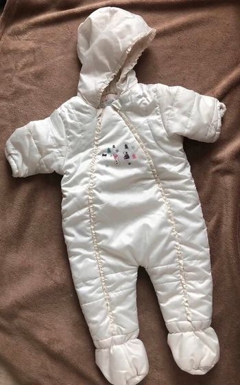 Combinaison pilote blanche kitchoun