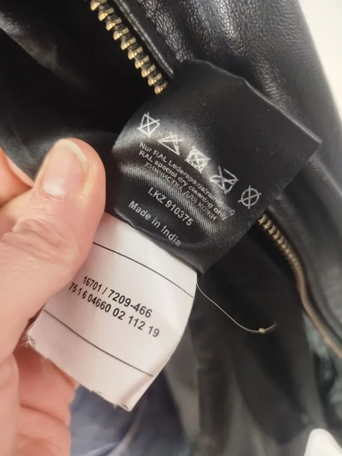 Veste en Cuir femme L > XXL parfait état - Cuir véritable très bonne qualité A269 - photo numéro 9
