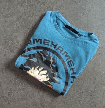 T-shirt DBZ manches longues taille 5 ans bleu