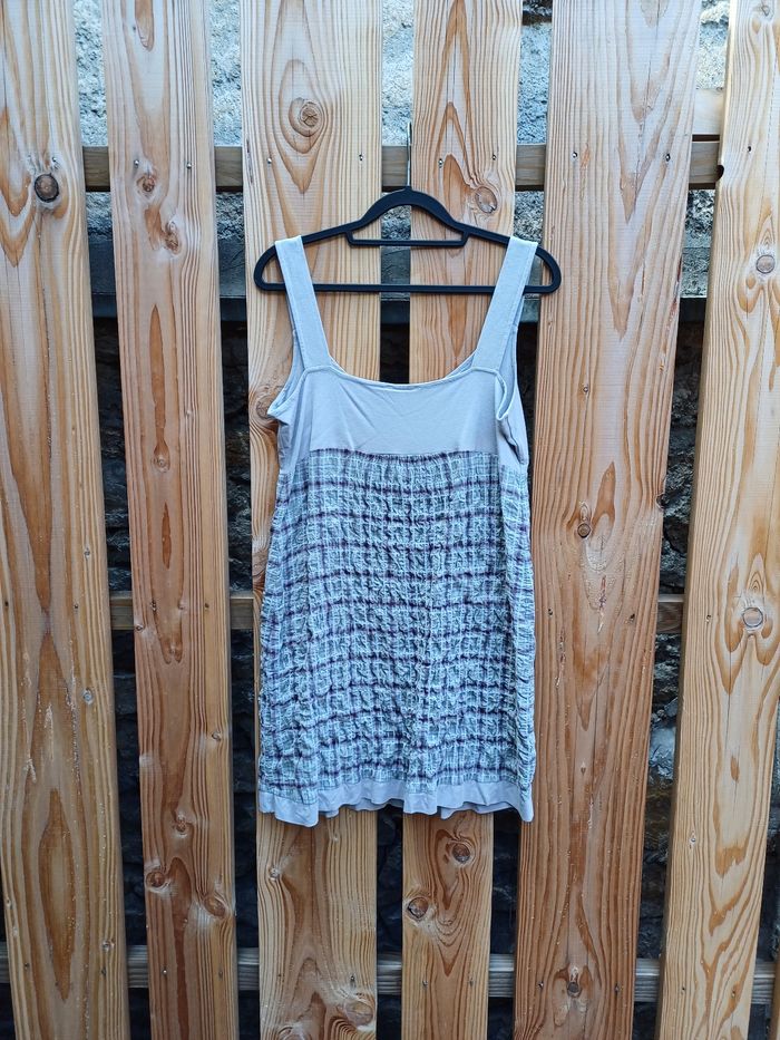 Jolie robe à carreaux Nothing Else taille L - photo numéro 10