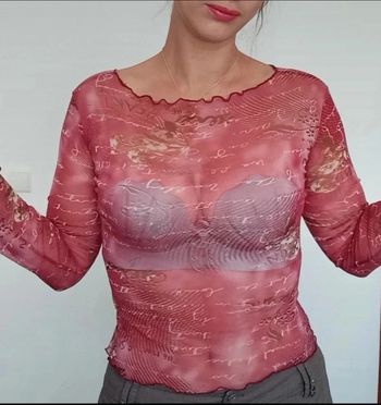 Haut manches longues voile