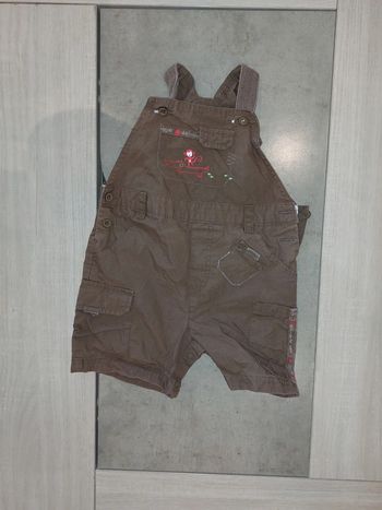 Salopette short / Tout compte fait / 12 mois.74cm
