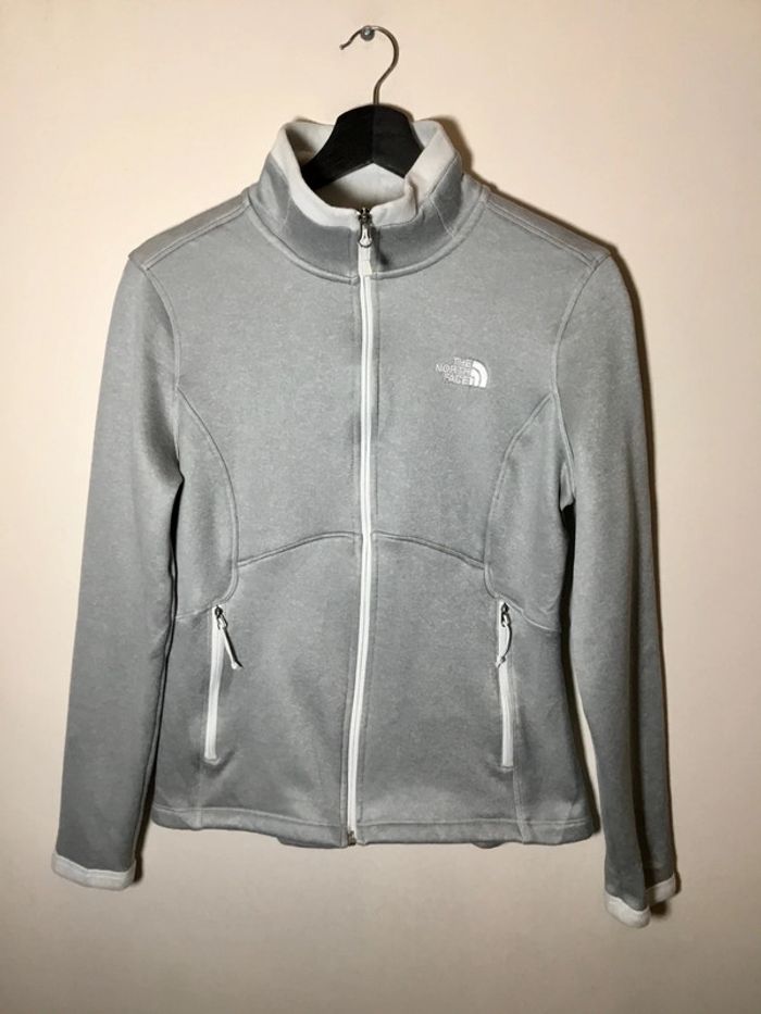 Veste polaire pour femme The North Face grise taille M 074