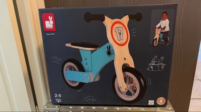 Draisienne Janod bois - Neuve