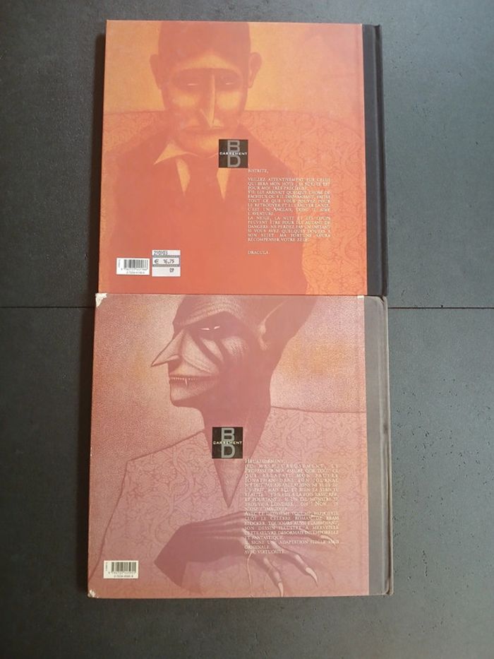 Lot de 2 bd dracula Hippolyte 1 et 2,EO (série complète) - photo numéro 3