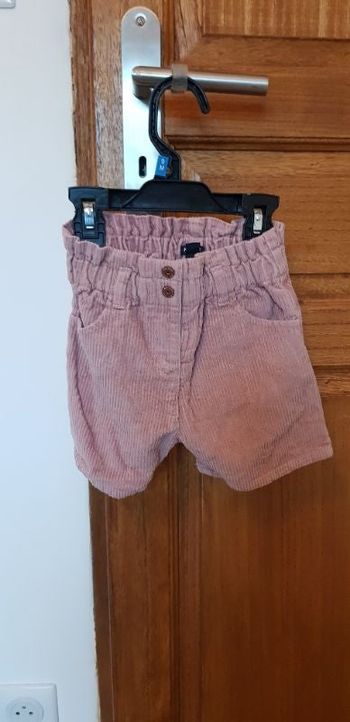Short fille 18mois