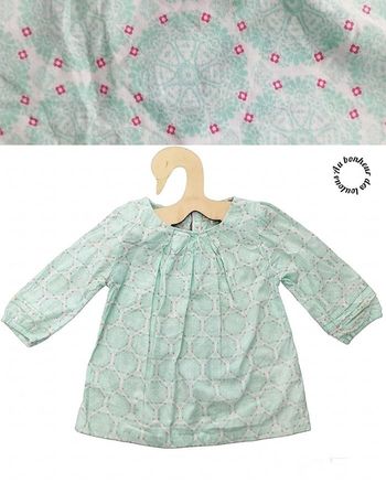 6 ans blouse manche 3/4 Vertbaudet ( taille 5-6 ans )