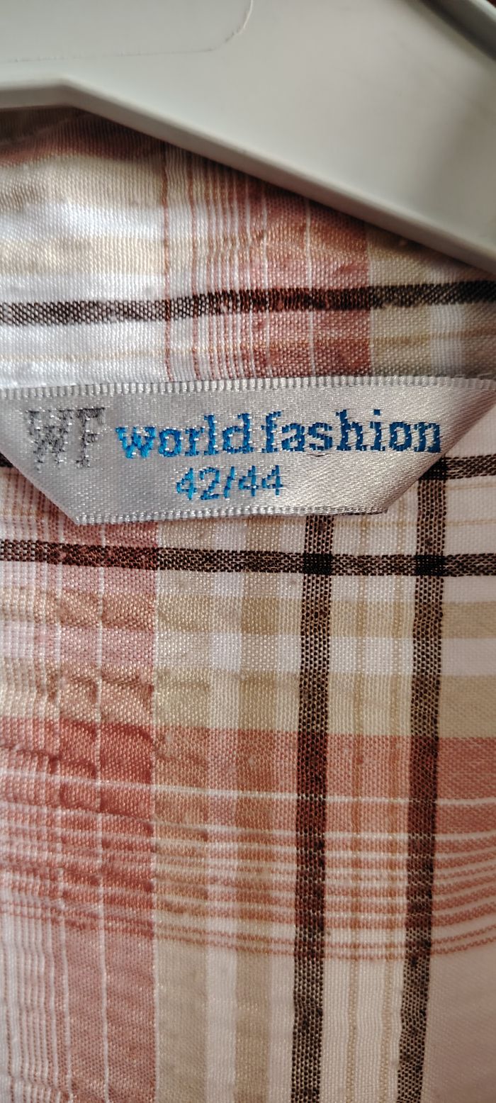 Chemise à carreaux légère – World Fashion - photo numéro 2