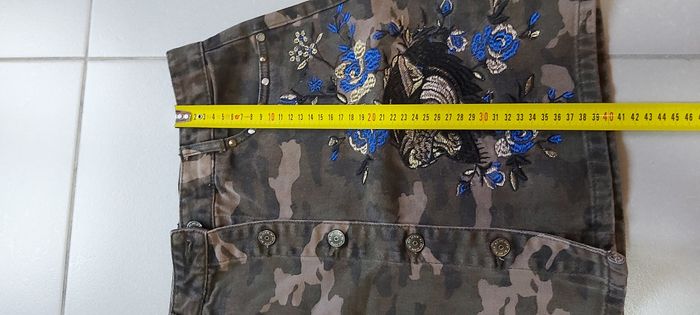 Jupe en jeans camouflage M - photo numéro 9