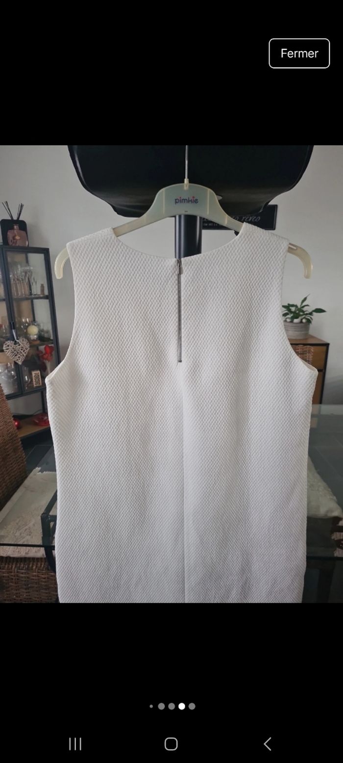 Très jolie robe blanche très classe - photo numéro 7