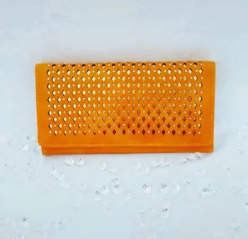 Portefeuille orange neuf