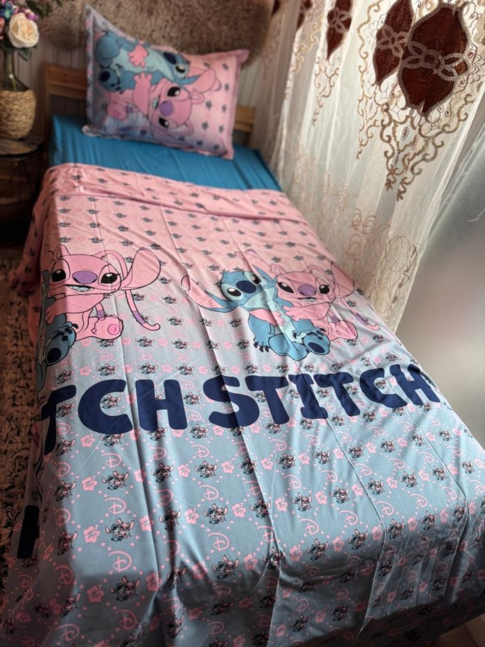 Deux parure drap stitch - photo numéro 2