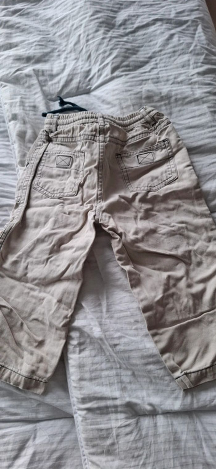 Pantalón beige bébé 24M - photo numéro 2