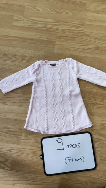 robe pull taille 9 mois