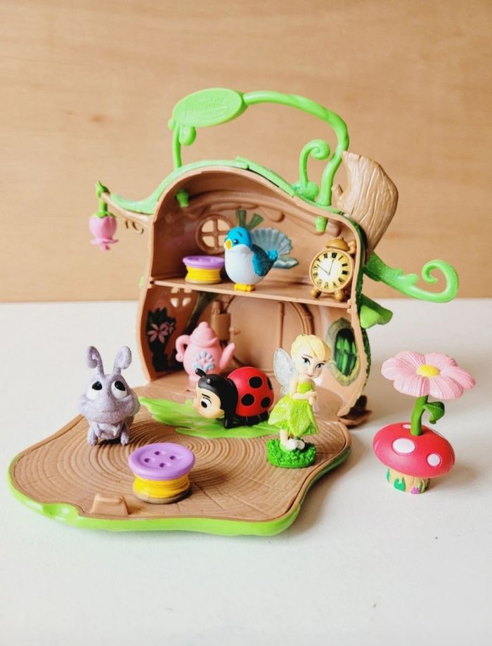 Maison de jeu miniature Fée Clochette, collection Disney Animators