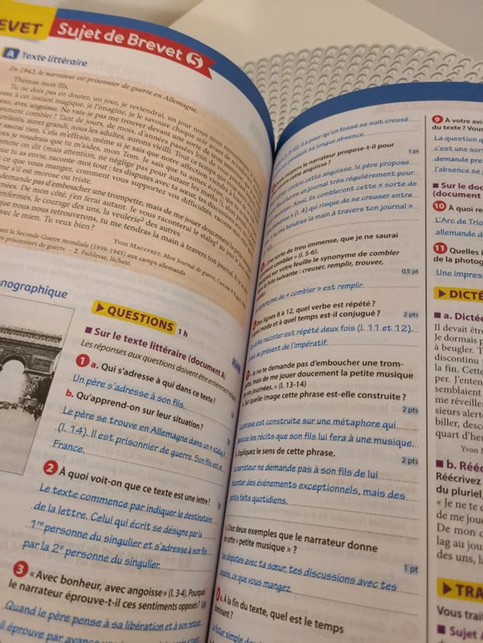 Cahier d'exercices Grammaire 3eme - photo numéro 5