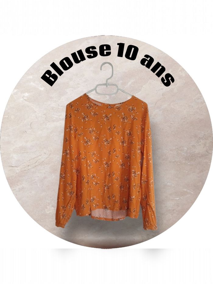 Blouse fille 10 ans
