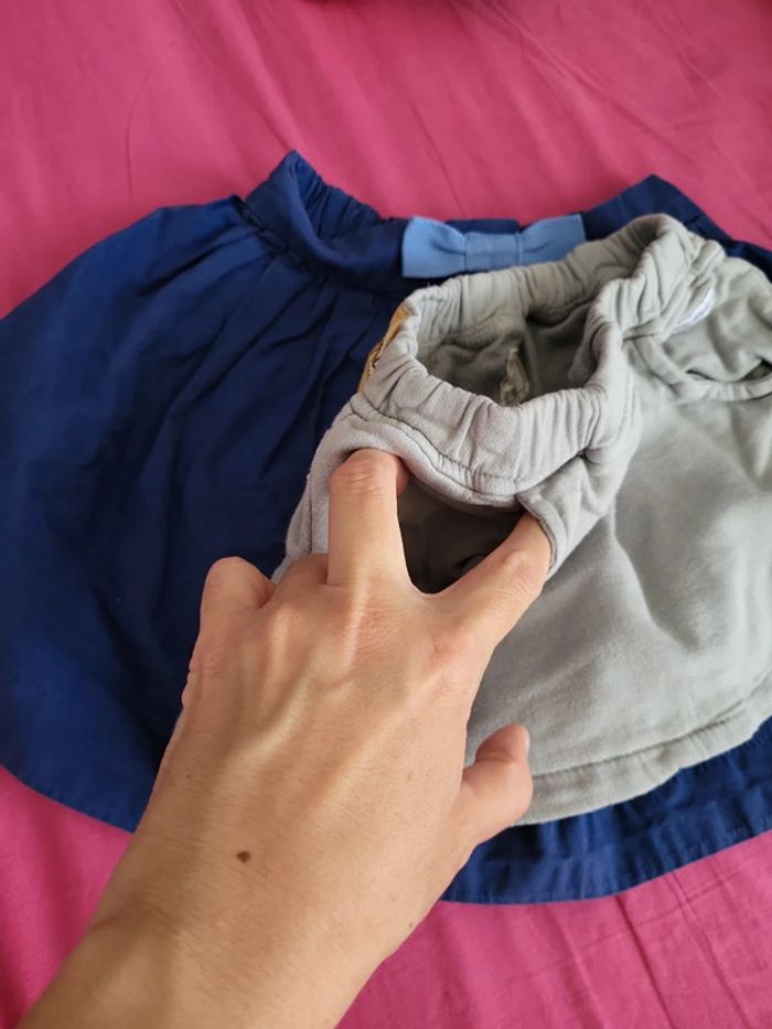 Taille 2-3ans jupe de marque H&M et short jupe piu et nau 2-3ans - photo numéro 5