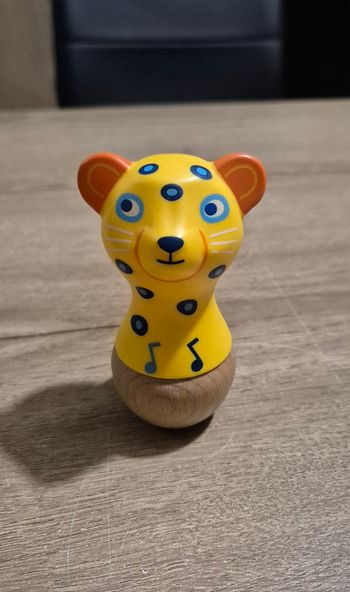 Hochet maracas jaguar Animambo