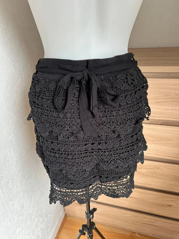 🖤 Superbe jupe en dentelle Cache Cache 🖤 - photo numéro 5