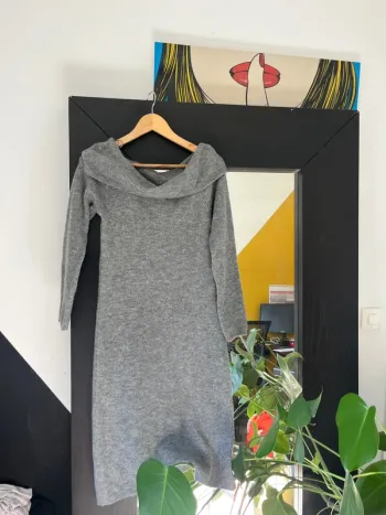 Robe pull grise Pimkie