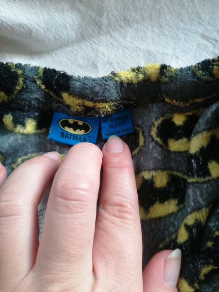 Pyjama polaire batman 12 ans - photo numéro 2