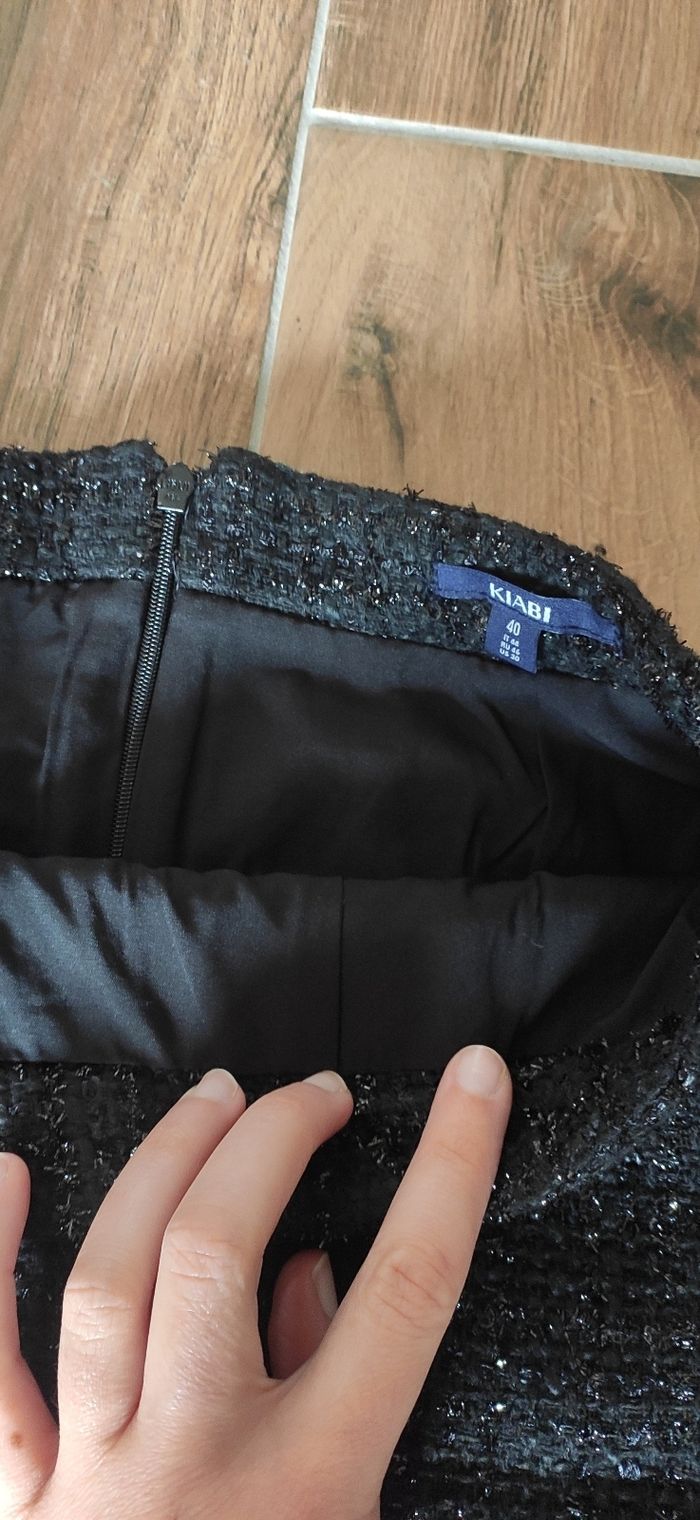 Jupe effet pailleté chic - photo numéro 4