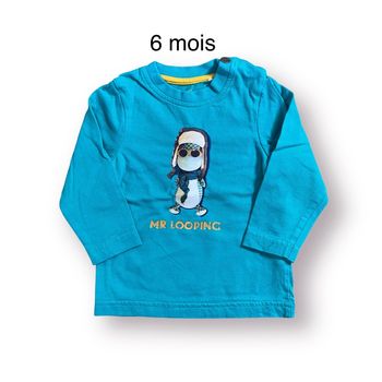 Orchestra T-shirt Mr Looping vert Taille 6 mois