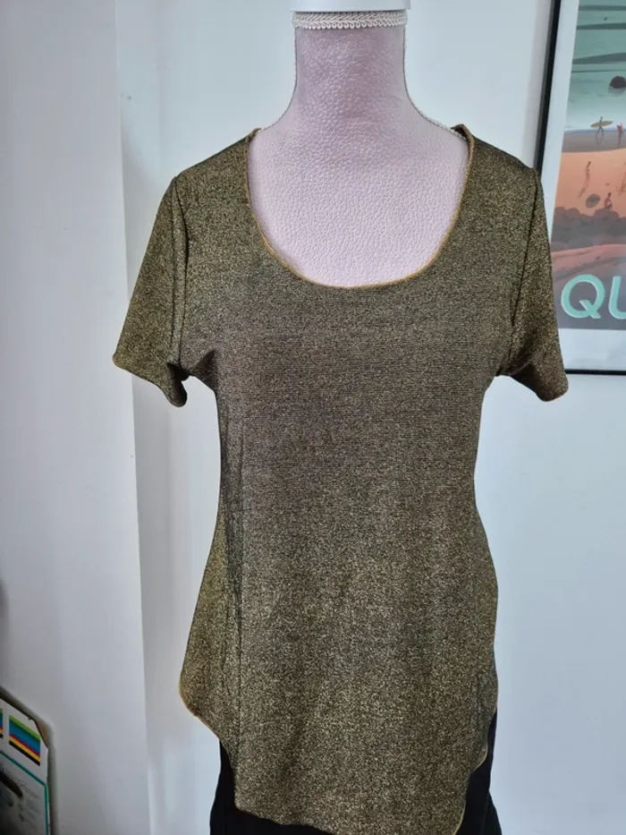 Tshirt pailleté Mindelo Bay