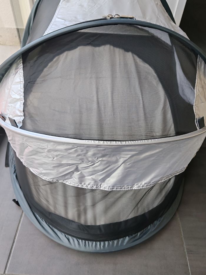 Tente Pop Up Deryan Babyluxe noir et argent - photo numéro 9