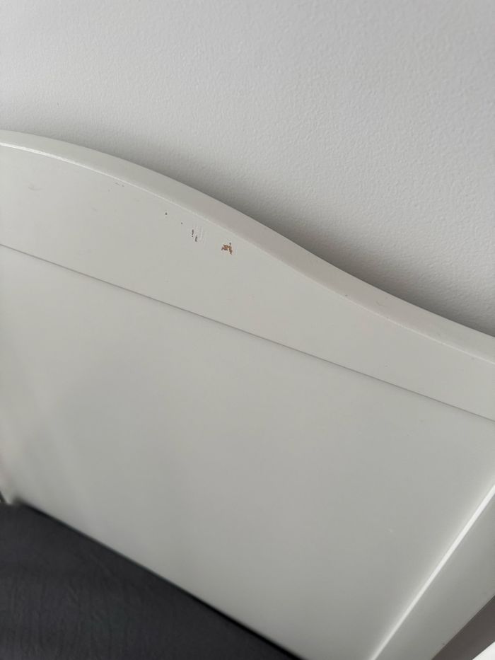 Lit bébé IKEA SMÅGÖRA 60x120 blanc (+ matelas offert) - photo numéro 4