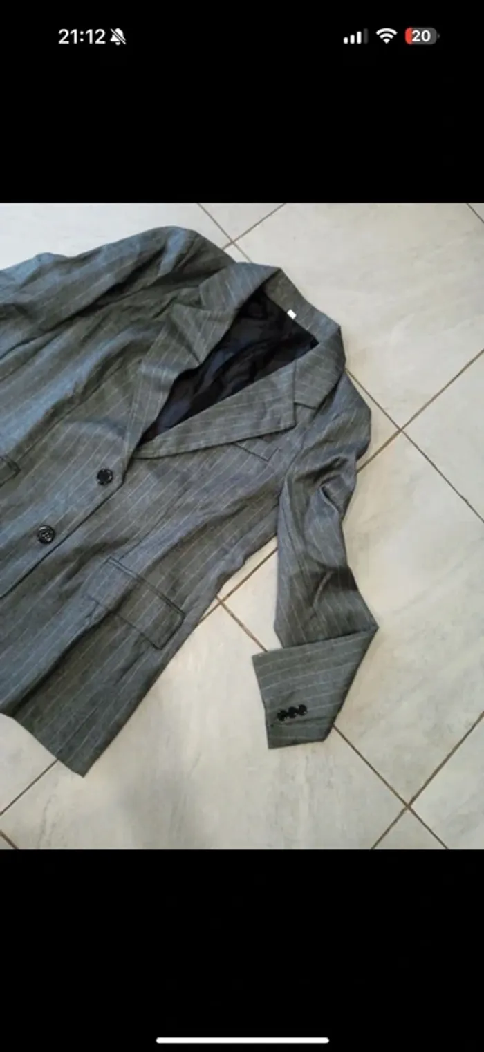 Blazer gris - photo numéro 2