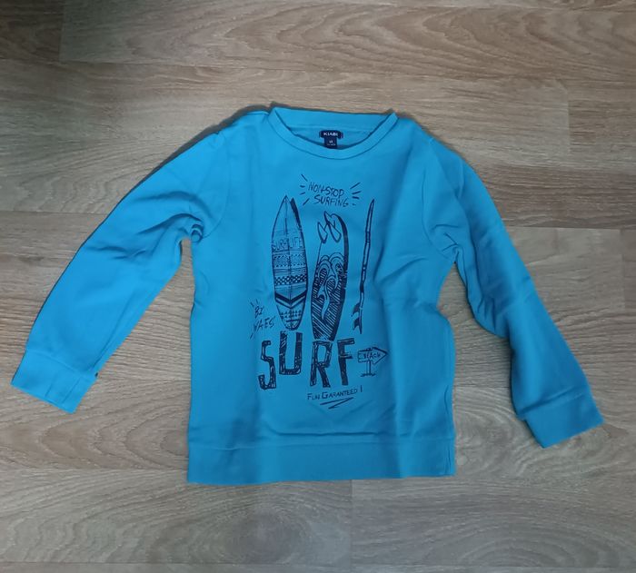Sweat bleu Kiabi 6 ans