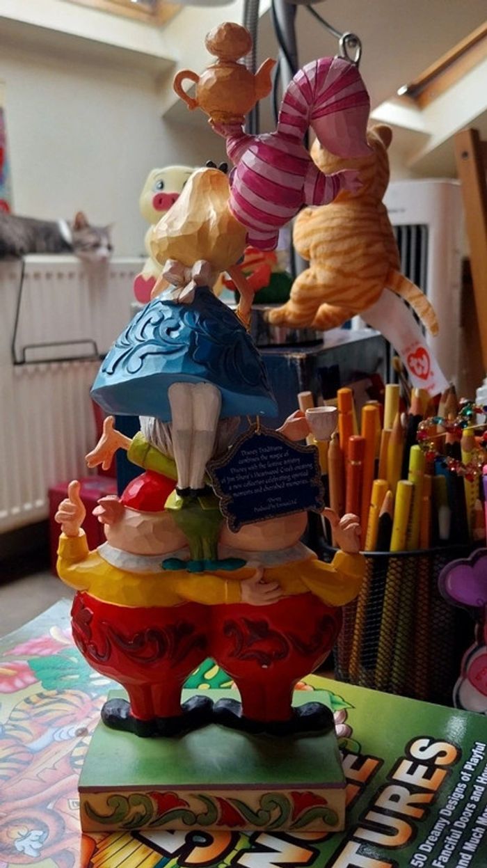 Disney traditions Jim shore alice aux pays des merveilles - photo numéro 2